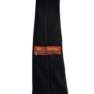 Yule Greetings Hallmark Christmas Lights‎ Holiday Tie Men's Necktie